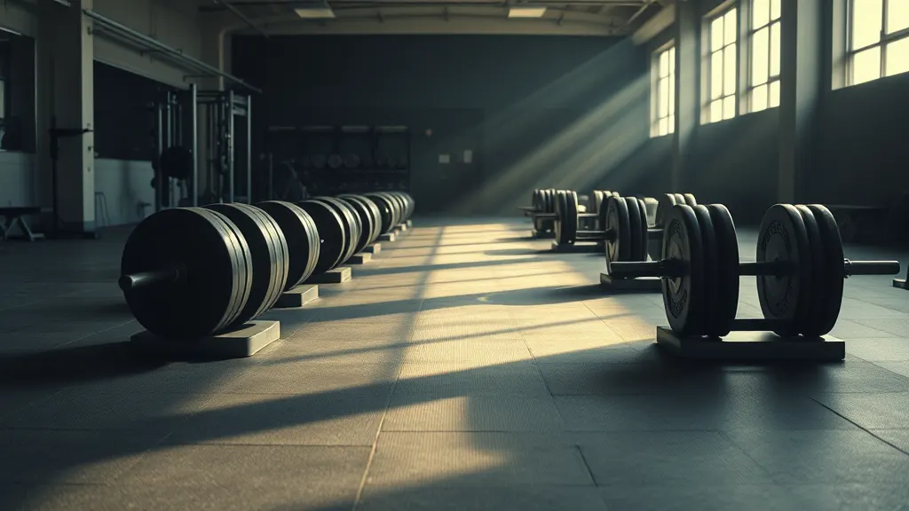The training floor at Ironworks